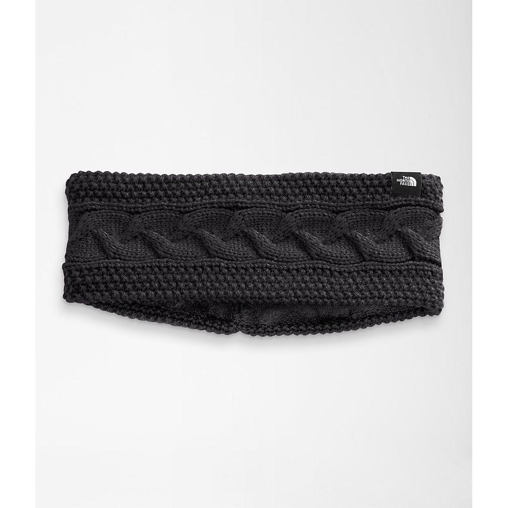 The North Face Cable Minna Earband Γυναικεια Κεφαλόδεσμος - Μαυρα (SNXW54120)